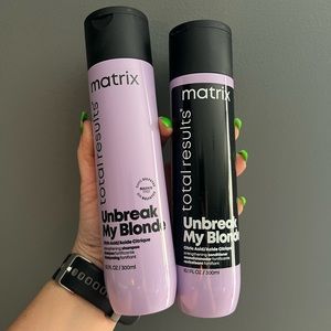 Matrix Unbreak my blonde set - shampoo & conditioner